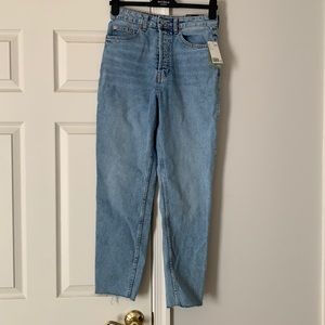 H&M high waisted mom jean